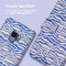 iMoshion Hoesje Geschikt voor Samsung Galaxy S9 Hoesje Met Pasjeshouder - iMoshion Design Bookcase smartphone - Meerkleurig / White Blue Stripes