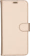 Accezz Hoesje Geschikt voor Samsung Galaxy A71 Hoesje Met Pasjeshouder - Accezz Wallet Softcase Bookcase - goud