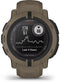 Garmin Instinct 2 Solar Tactical Edition - Smartwatch - Zonne-energie - Zwart (Bruin)