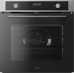 Inventum IOM6072RK - Inbouw combi-oven - 72 liter - 9 ovenprogramma's - Zwart/RVS