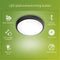 Philips Doris - Plafondlamp - 6W 600 lm Dimbaar - Zwart IP54