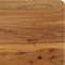 vidaXL - Eettafel - 75x75x76 - cm - massief - acaciahout - en - staal