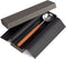 Triangle Sense Maatlepel / Koffieschep - 5 ml - RVS - Heft Pruimenhouten