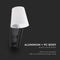 V-TAC VT-88062-B - LED Bedlamp - 2W 60 Lumen 3000K met 2x USB/USB-C - Zwart
