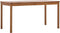 vidaXL - Eettafel - 140x70x73 - cm - grenenhout - honingbruin