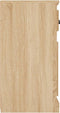vidaXL - Dressoir - 70x35,5x67,5 - cm - bewerkt - hout - sonoma - eikenkleurig