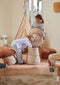 Rond Kinderkamer Vloerkleed Dot Pink Lorena Canals