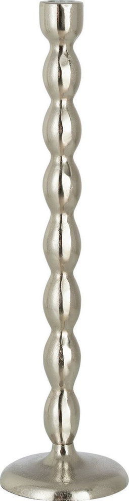 J-Line kandelaar Bollen Mat - aluminium - zilver - large