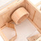 vidaXL - Hamsterkooi - 81x40x60 - cm - massief - vurenhout