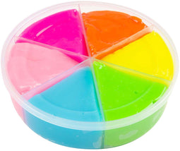 Regenboog Putty, 6 Kleuren