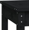 vidaXL - Tuinbank - 50x44x45 - cm - massief - grenenhout - zwart