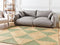 CALIS - Laagpolig vloerkleed - Beige/Groen - 160 x 230 cm - Jute
