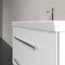 Villeroy & Boch Avento - Wastafelonderkast 760x520x447 - 2 lades - Crystal White
