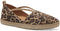 Tamaris Leopard Espadrilles - Dames - Leer - Bruin - Maat 39