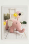 Schilderij Crochetts Multicolour 33 x 43 x 2 cm Olifant