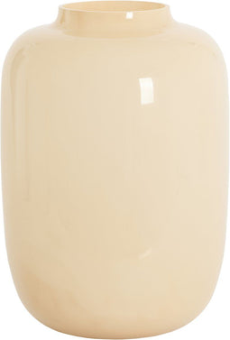 Light&living Vaas Ø24x34 cm KOBALA glas crème