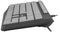 Natec Nkl-1507 - Toetsenbord Nautilus US Slim - Spatwaterdicht - Zwart/Grijs