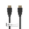 Nedis CVGT34001BK20 - HDMI-kabel - 200cm - 1080p - Zwart