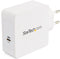 Startech.com 1-poorts USB-C oplader - 60W Power Delivery - Compact en universeel compatibel - Wit