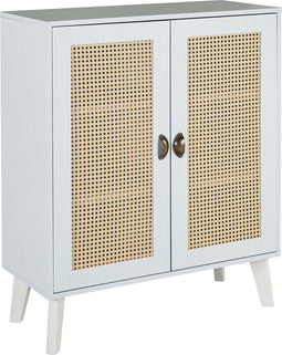 PARTON - Sideboard 2 deuren - Wit - MDF