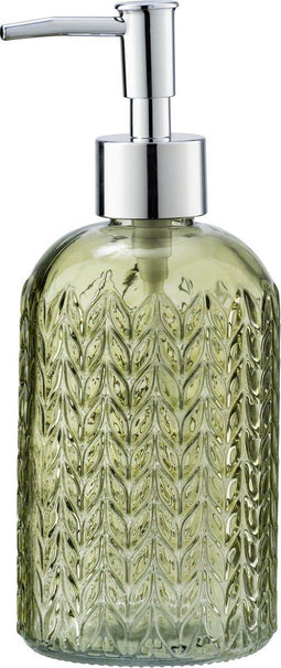 WENKO Vetro - Zeepdispenser 400ml - Retrodesign - Groen