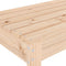 vidaXL - Tuinbank - 80x38x45 - cm - massief - grenenhout