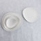 Eetbord Bidasoa Fosil Wit Keramisch Ovalen 28 x 24,8 x 2,5 cm (6 Stuks)