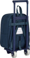 Schoolrugzak met Wielen F.C. Barcelona Blauw (22 x 28 x 10 cm)