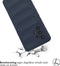 imoshion Hoesje - Geschikt voor Samsung Galaxy A53 - EasyGrip Backcover - Donkerblauw