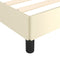 vidaXL - Bedframe - kunstleer - crèmekleurig - 80x200 - cm