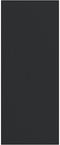 vidaXL - Deurmat - Wasbaar - Zwart - 120x300 - cm
