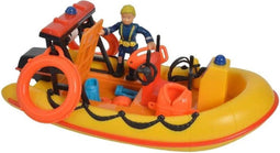 Simba - Brandweerman Sam Brandweerman Sam Neptune Boot met figuur - Speelgoedvoertuig - vanaf 3 jaar