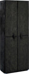 vidaXL - Schoenenkast - 60x30x166 - cm - stof - grijs