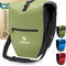 RADGEIST fietstas - 2-in-1 bagagedrager- en schoudertas - waterdicht 28L - zwart