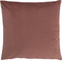 J-Line kussen Vierkant - fluweel - roze