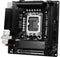 ASRock B860I WiFi - Mini-ITX Moederbord - Intel B860 - 2x DDR5 - 128GB Max Geheugen - Wi-Fi 6E (802.11ax) - 1x 2.5Gbps Ethernet