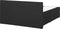 PRESIDENT - Boxspringbed - Zwart - 160 x 200 cm - Polyester