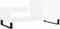 vidaXL - Salontafel - 100x50x45 - cm - bewerkt - hout - hoogglans - wit