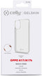 Celly OPPO A17/A17K - Soft case - Krasbestendig - Transparant