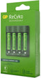 GP GP B421 - USB Lader - 4 AAA 850mAh - olijfgroen