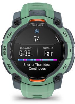 Garmin Instinct 3 - Smartwatch - AMOLED 1,2" - Grijs Groen