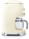 SMEG DCF02 - Filterkoffiemachine - 10 koppen - Crème
