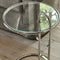Riviera Maison Bijzettafel - Bonham Extendable End Table - Zilver