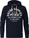 Petrol Industries - Heren Hoodie - Geborduurd logo - Blauw - Maat XXXL