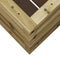 vidaXL - Plantenbak - 90x60x72,5 - cm - geïmpregneerd - grenenhout