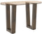 vidaXL - Eettafelpoten - 2 - st - V-vormig - 28x(42-43,3) - cm - staal - naturel