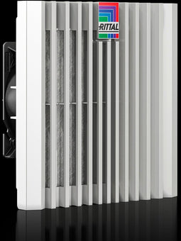 Rittal SK 3239.700 - Filterventilatie - Luchtvermogen 20-1160 m3/h - Afmetingen 204 x 204 x 105 mm