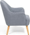 Fauteuil LOKEN Stof Grijs
