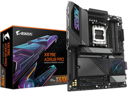 Gigabyte X870E AORUS PRO - Moederbord ATX - AMD AM5 - 256 GB DDR5 - Wi-Fi 7 - Bluetooth 5.3