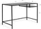 Lifa Living Bureau Paris - Industrieel Bureau - Met Onderblad - Zwart - 114 x 60 x 76 cm